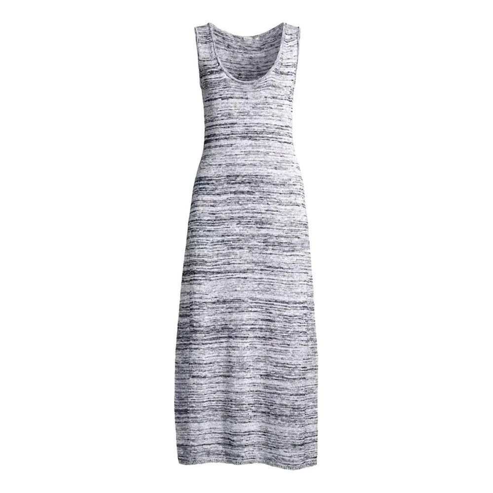 NWOT Max‎ Mara | Biglia Marled Gray Tank Long Maxi Dress XL